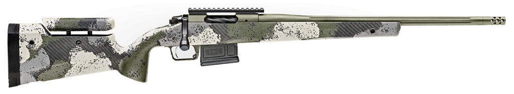 Springfield Armory Model 2020 Waypoint 6mm Creedmoor 20-Inch Rifle Adjustable Stock Evergreen Camo
