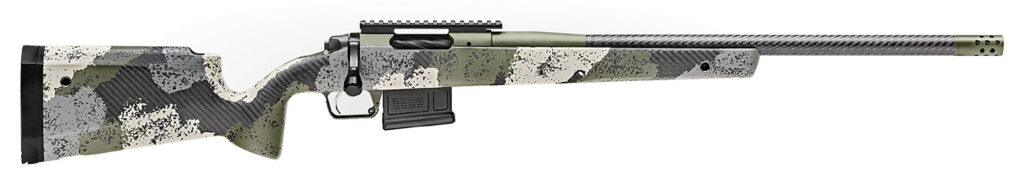 Springfield Armory Model 2020 Waypoint 6.5 Creedmoor 22-Inch Carbon Fiber Rifle Evergreen Camo