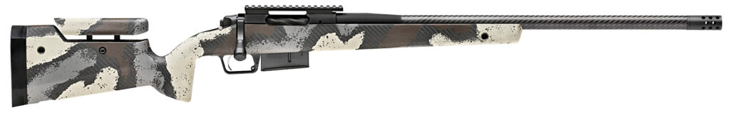 Springfield Armory Model 2020 Waypoint 6.5 PRC 24-Inch Rifle 3+1 Carbon Fiber Adjustable Stock Ridgeline Camo Black product image