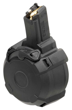 Magpul PMAG D-50 MP Drum Magazine, HK94/MP5, 9mm, 50-Round, Black