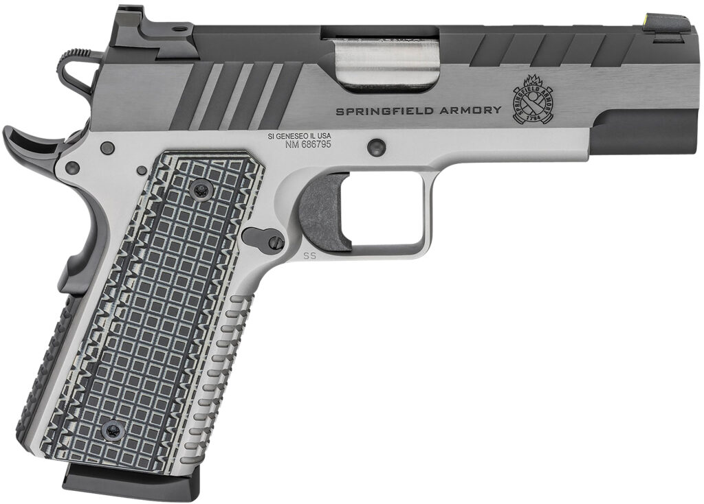 Springfield Armory 1911 Emissary .45 ACP 4.25-Inch Pistol 8+1 Blued/Stainless product image