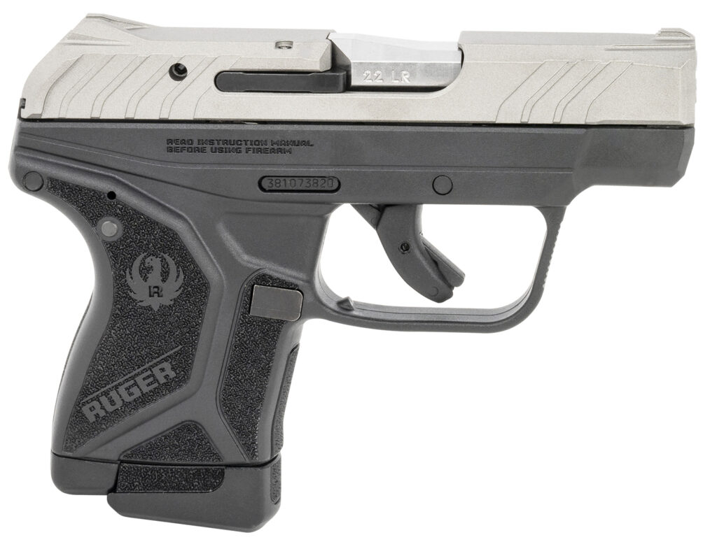 Ruger LCP II Lite Rack .22 LR Silver Cerakote Pistol, 10+1 product image