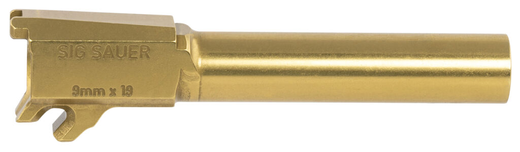 SIG Sauer P365XL Barrel, 9mm Luger, 3.7", Gold Titanium Nitride