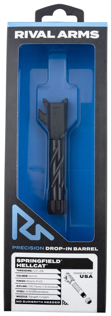Rival Arms Precision V1 Springfield Hellcat Threaded Barrel Black PVD product image
