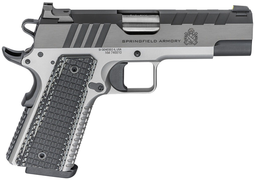 Springfield Armory 1911 Emissary 9mm 4.25-Inch Pistol 9+1 Blued/Stainless product image