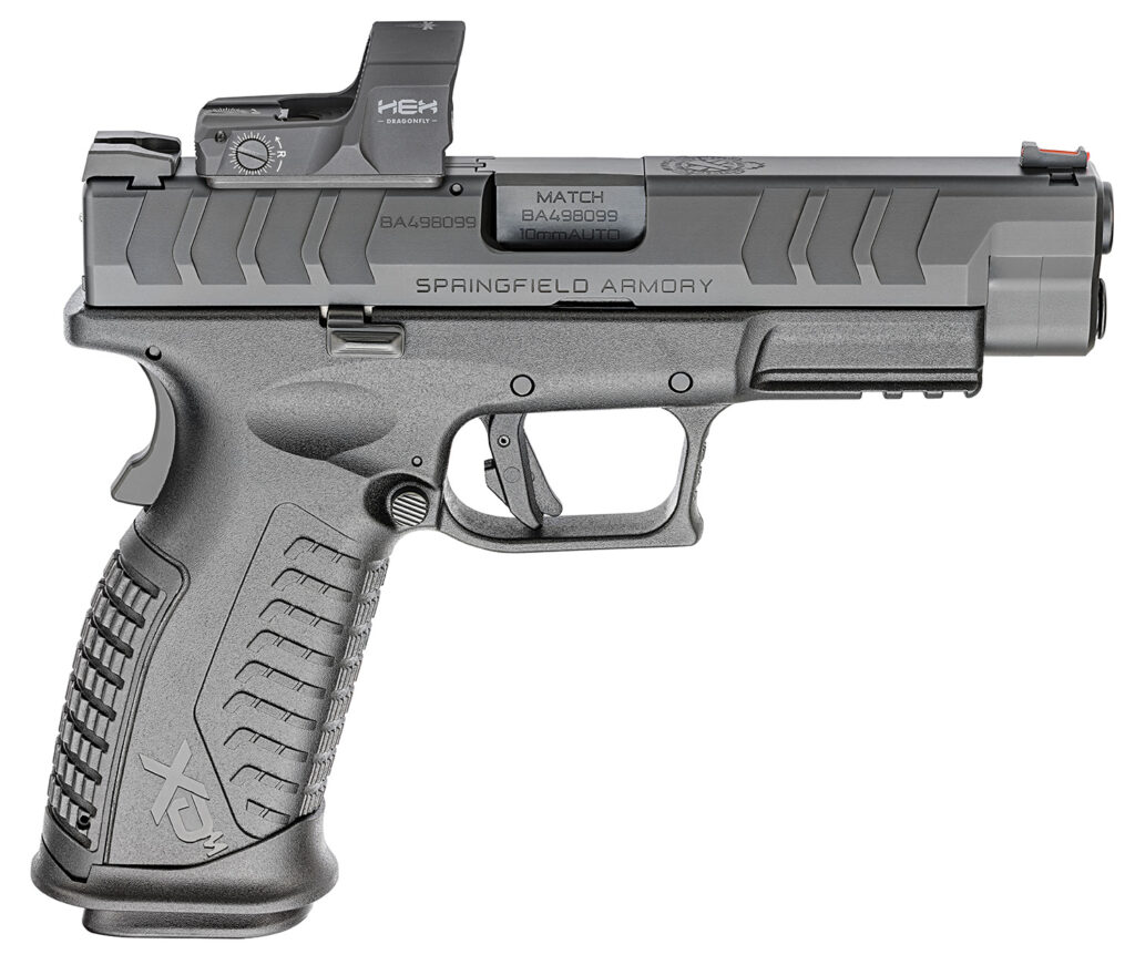 Springfield Armory XD-M Elite OSP 10mm 4.5-Inch Pistol 16+1 HEX Dragonfly Black product image