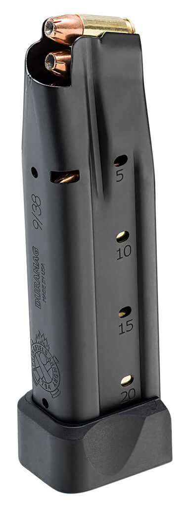 Springfield Armory 1911 DS Prodigy 9mm 20-Round Magazine Black Steel for 1911 DS Prodigy
