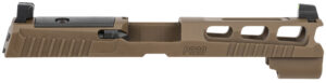 SIG Sauer P320 PRO-CUT Slide Assembly, 9mm Luger, Optic Ready, XRAY3 Sights, Coyote Brown