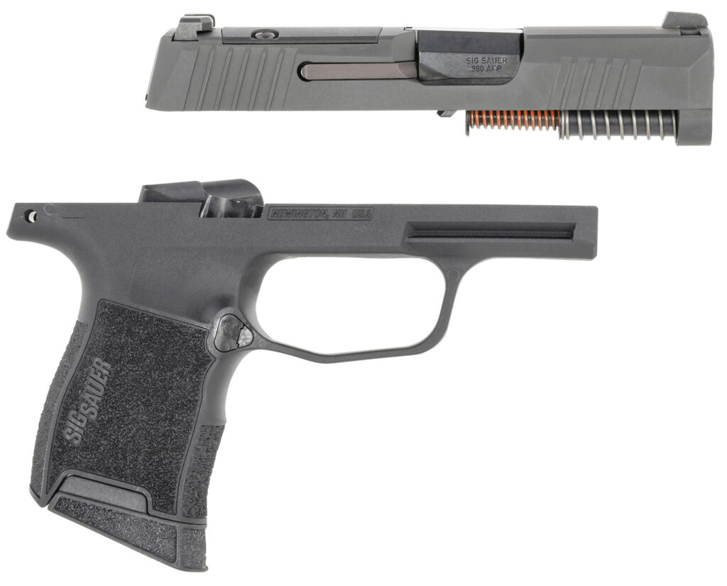 SIG Sauer P365 Slide Assembly, .380 Auto, Optic Ready, Black Nitride
