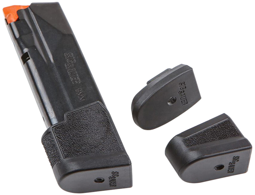 SIG P365 9mm 17-round magazine, black steel