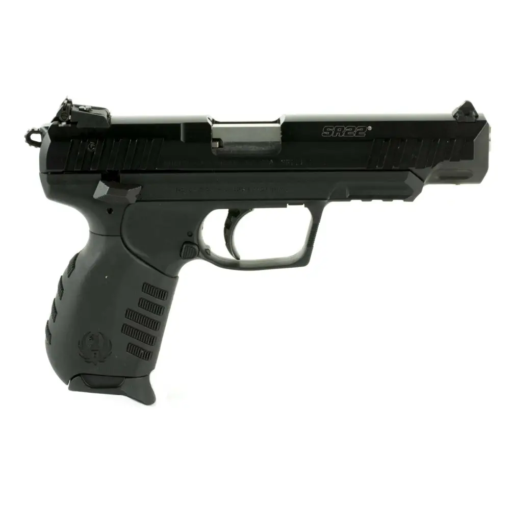 Ruger SR22 .22 LR 4.5" Threaded Barrel 10+1 Round Black