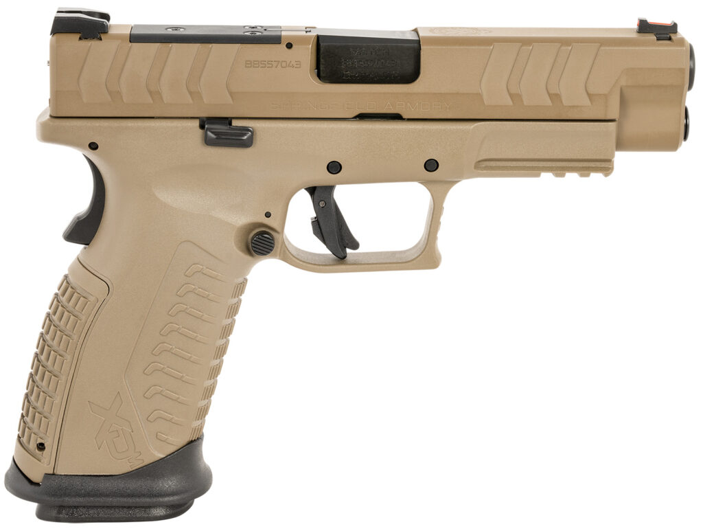 Springfield Armory XD-M Elite 4.5 OSP 10mm Desert FDE With HEX Dragonfly Pistol - 10mm