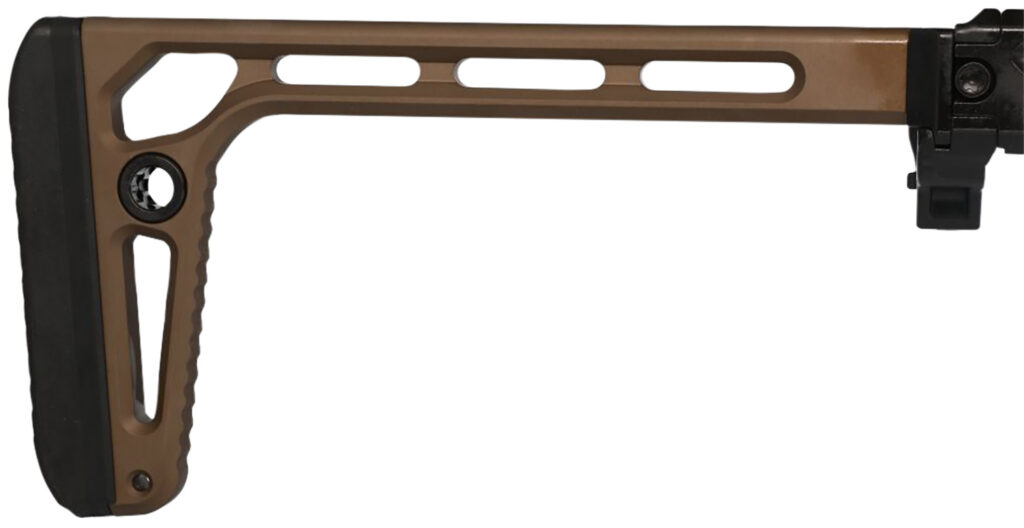 SIG Sauer MCX Folding Stock, Coyote Brown, Aluminum, 9" OAL