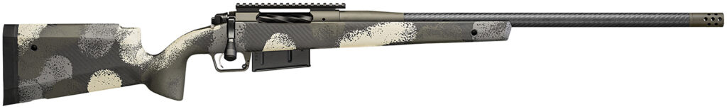 Springfield Armory Model 2020 Waypoint .300 Win Mag 24-Inch Carbon Fiber Rifle Evergreen Camo