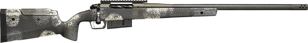 Springfield Armory Model 2020 Waypoint .300 Win Mag 24-Inch Carbon Fiber Rifle Adjustable Stock Evergreen Camo