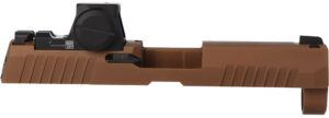 SIG Sauer P320 9mm 3.9" Slide Assembly with ROMEO-X PRO, Coyote Brown
