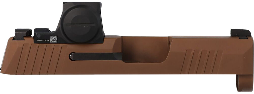 SIG Sauer P365X Slide Assembly, 9mm Luger, XRAY3 Sights, Coyote Brown