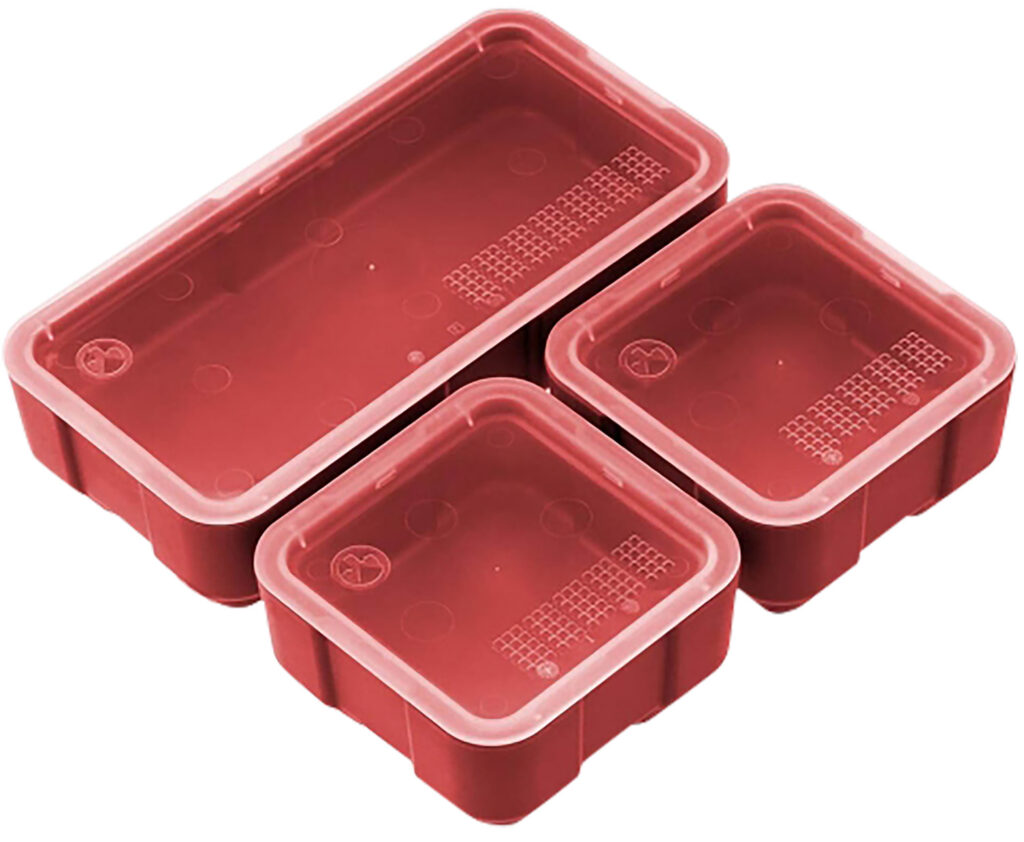 Magpul DAKA Grid Bin Kit, 2x2/2x4, Red