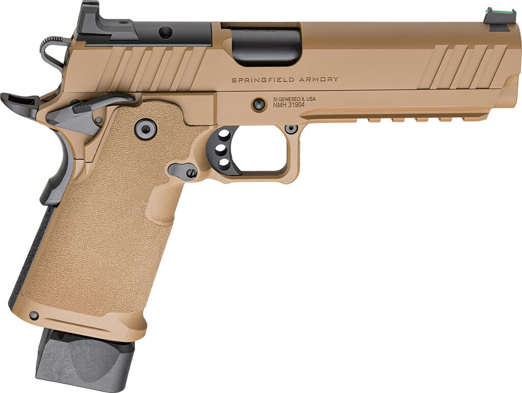 Springfield Armory 1911 DS Prodigy AOS 9mm 5-Inch 17+1/20+1 Coyote Brown product image
