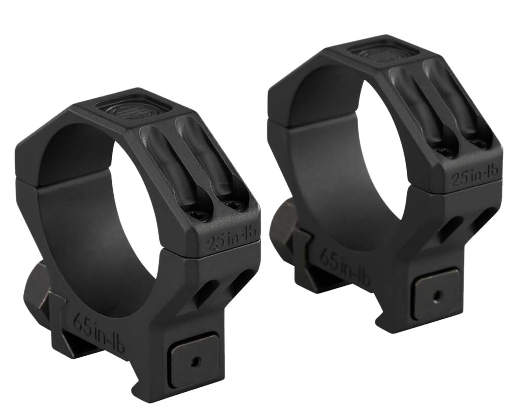 SIG ALPHA6 35mm 0.95 in Picatinny scope rings, black