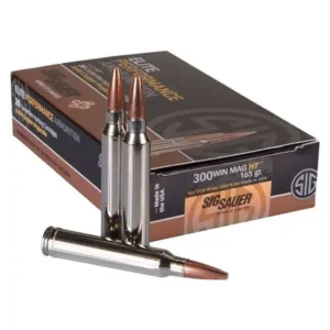 SIG Sauer Elite Hunting .300 Win Mag 165gr HP Ammo, 20 Rounds
