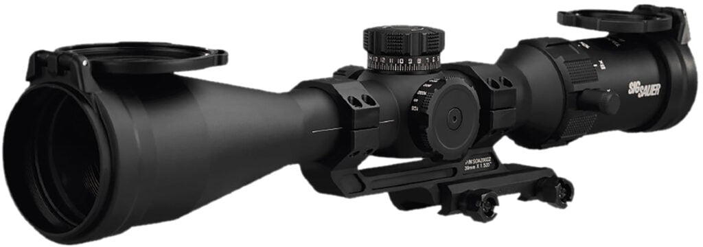 SIG TANGO-SPR 6-24x52 SFP riflescope with factory 1.535 in. mount, black