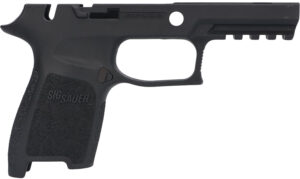 SIG Sauer P320 Grip Module, Black, Polymer, Manual Safety Cut