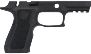SIG Sauer P320 Grip Module, Black, Polymer, Manual Safety Cut