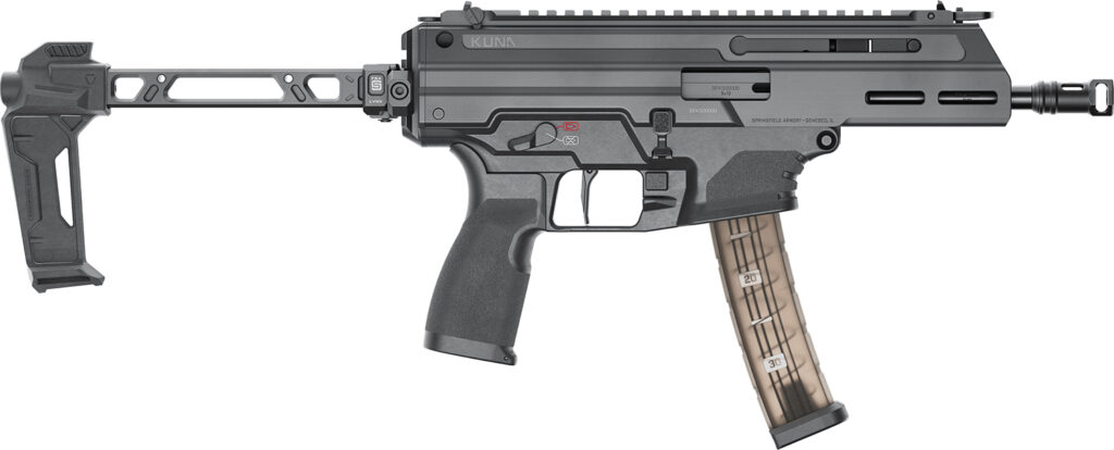 Springfield Armory Kuna .40 S&W 6.125-Inch Pistol With FSA Brace 30+1 Black