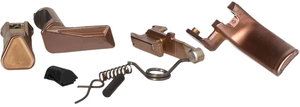 SIG Sauer P365X Controls Parts Kit, 9mm Luger, Matte Rose Gold