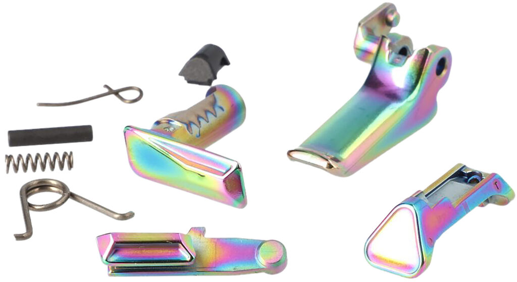 SIG Sauer P365X Controls Parts Kit, 9mm Luger, Rainbow
