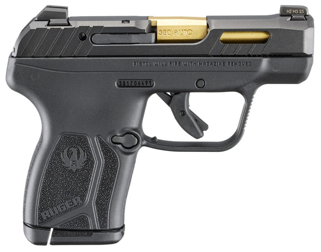 Ruger LCP MAX black nitride model 13766 .380 Auto pistol