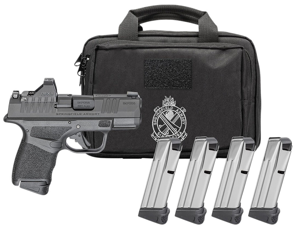 Springfield Armory Hellcat OSP Gear Pac 9mm micro-compact pistol with 3-inch barrel