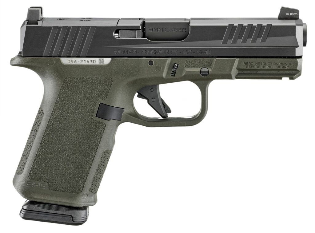 Ruger RXM 9mm Pistol, OD Green, 4" Barrel, 15+1 product image