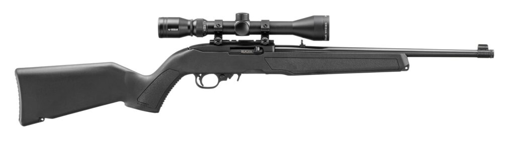 Ruger 10/22 32001 .22 LR 10+1 16.4" Threaded Rifle With Viridian EON Scope
