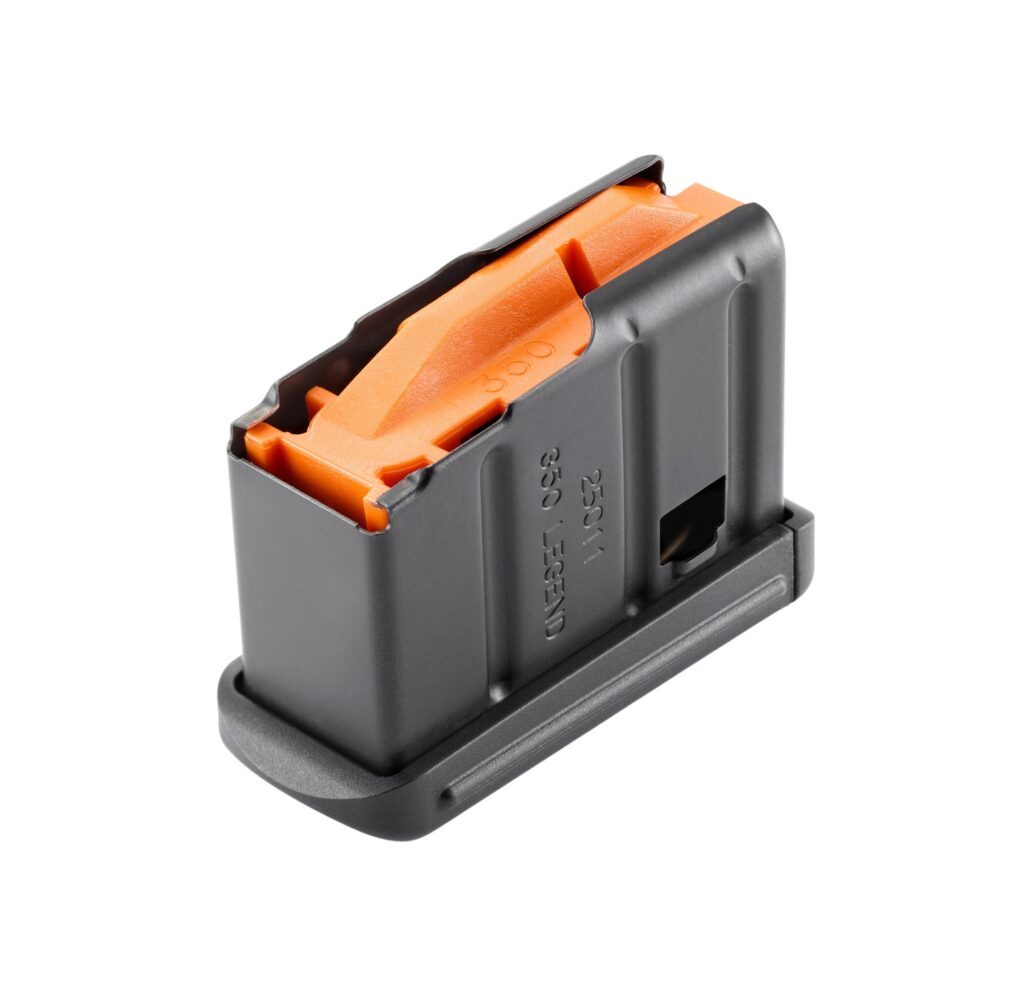 Ruger 90811 American 223 Rem 5-round black polymer magazine