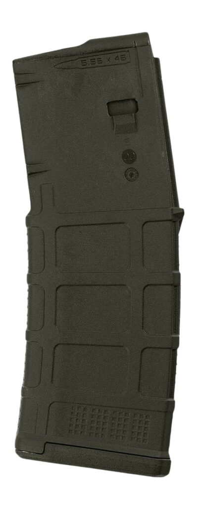 Magpul PMAG 30 AR/M4 Gen M3 Magazine, .223 Rem/5.56 NATO, 30-Round, Olive Drab Green