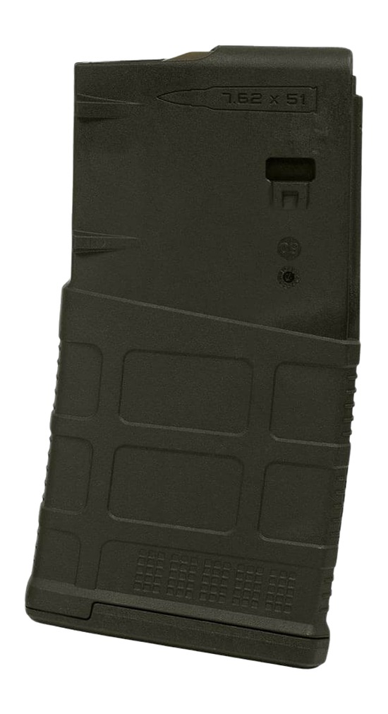 Magpul PMAG 20 LR/SR Gen M3 Magazine, .308/7.62, 20-Round, Olive Drab Green