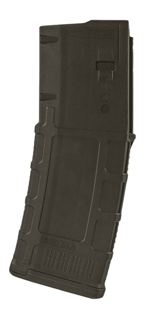 Magpul PMAG 30 AR 300 Blackout Gen M3 Magazine, .300 Blackout, 30-Round, Olive Drab Green