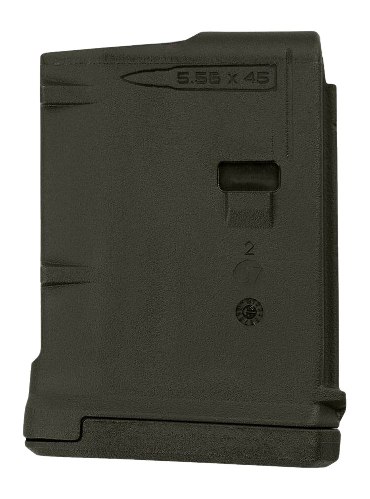 Magpul PMAG Gen M3 Magazine, 10-Round, Olive Drab Green, .223 Rem/5.56 NATO