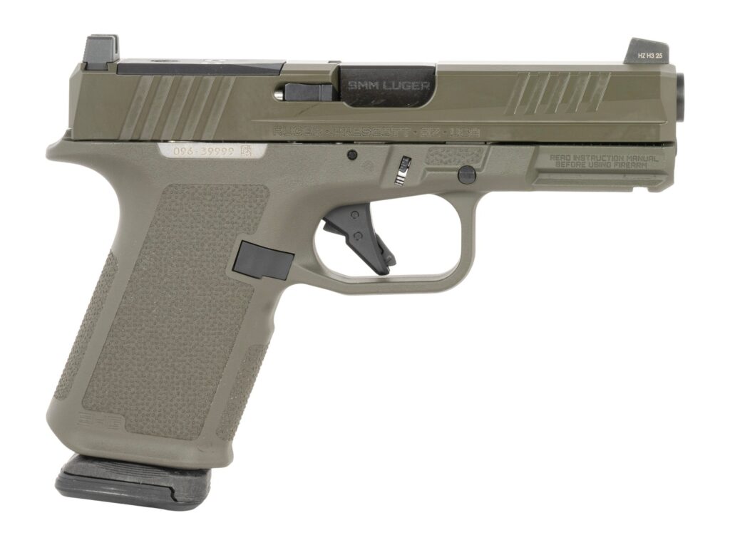 Ruger RXM 9mm Pistol, OD Green Compact Frame, 4" Barrel, 15+1 product image