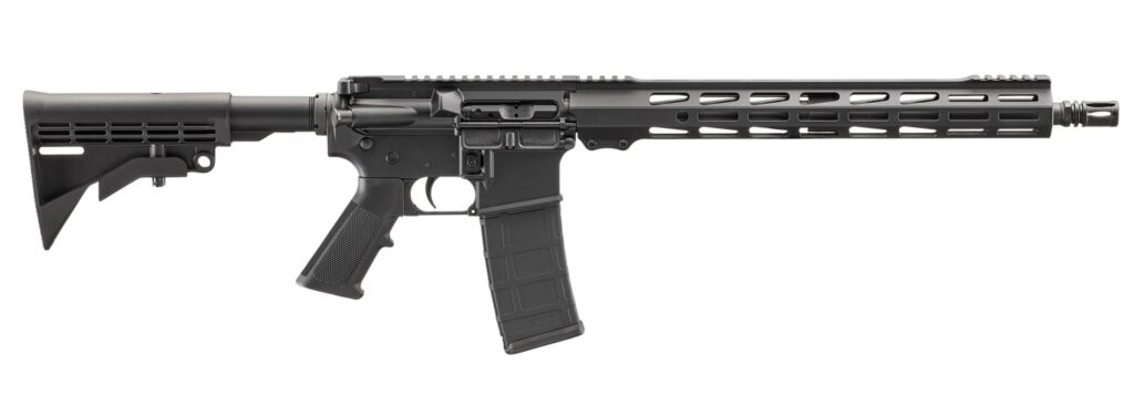 Ruger Harrier 5.56 NATO 16.10-Inch, Black Polymer Stock, M-LOK Handguard, Hard-Coat Anodized Finish, 30-Round