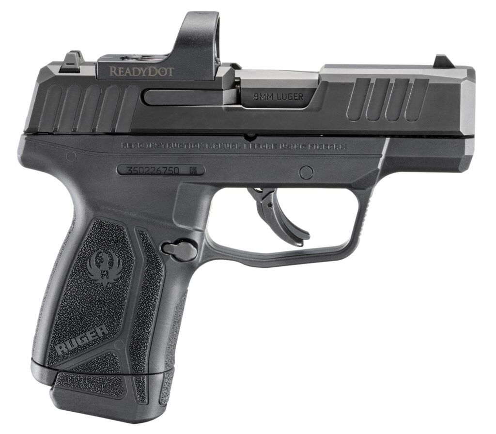 Ruger Max-9 9mm Pistol, 3.2" Barrel, 12+1, ReadyDot Optic