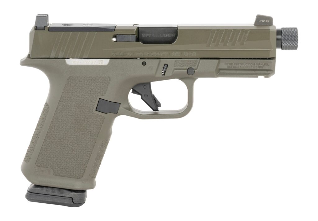 Ruger RXM 9mm Luger 4" Threaded Barrel 15+1 Round, OD Green product image
