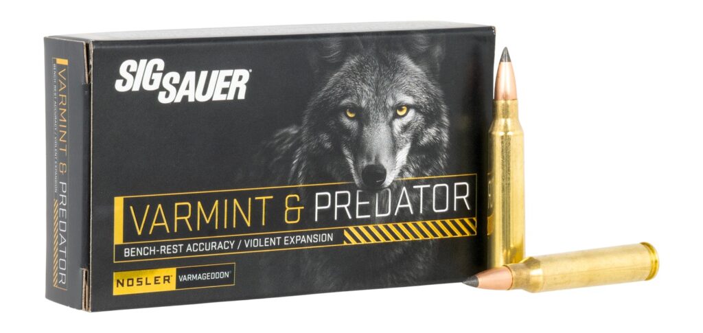 SIG Sauer Varmageddon .223 Rem 55gr Ammo, 20 Rounds