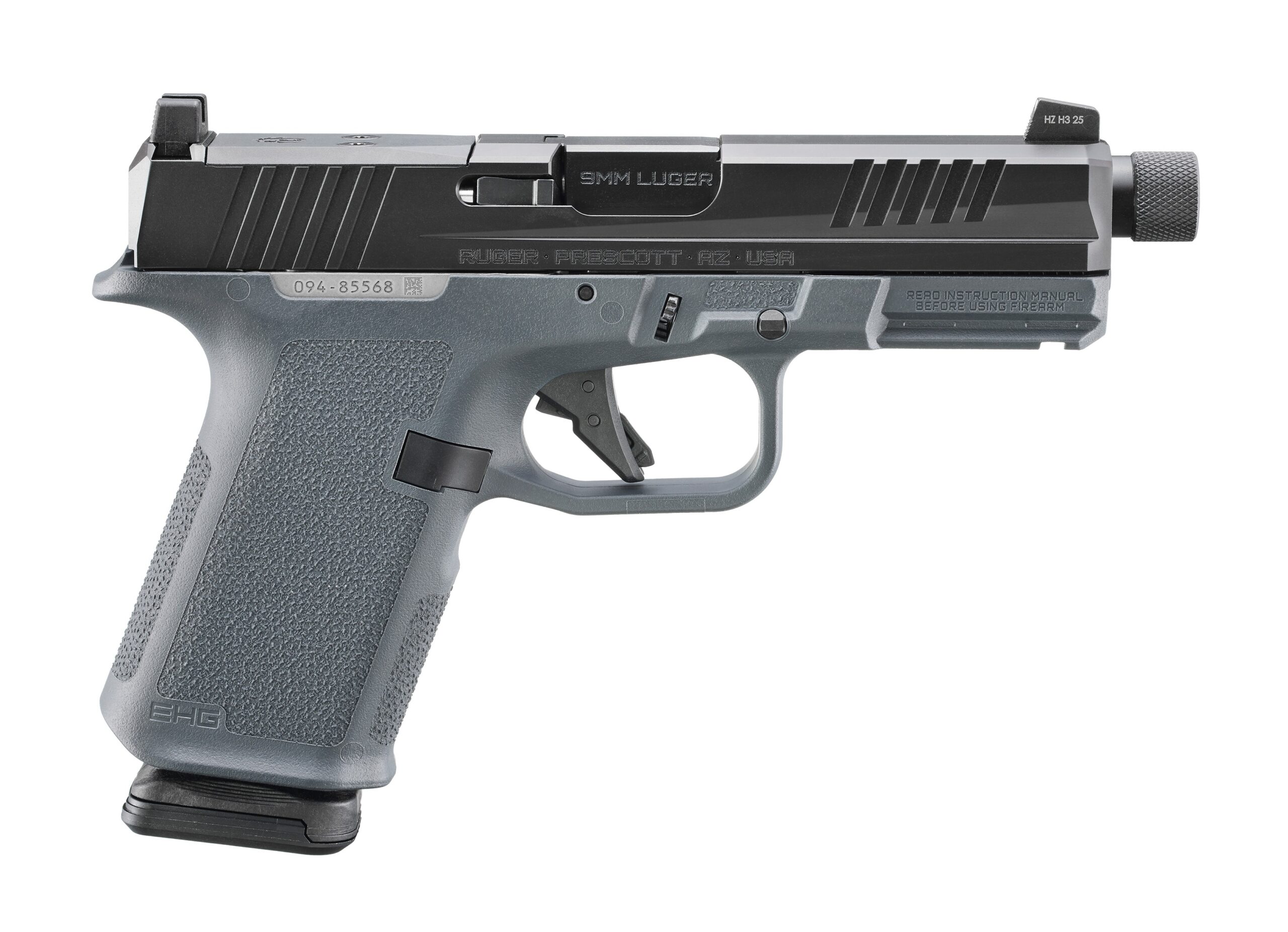 Ruger RXM 9mm Luger 4.5" Threaded Barrel 15+1 Round - Image 2