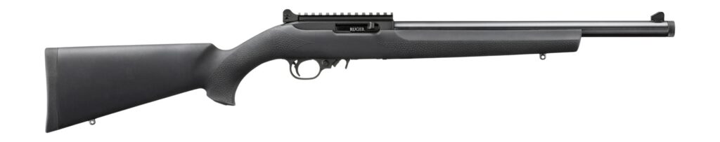 Ruger 10/22 32024 .22 LR 10+1 16.12" Black Hogue OverMolded Rifle