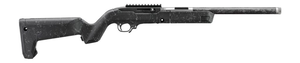 Ruger 10/22 Carbon Fiber Takedown 32034 .22 LR 10+1 16.1" Black/White Backpacker Rifle
