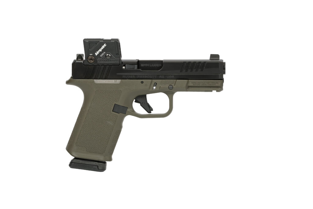 Ruger RXM 9mm Pistol, OD Green, 4" Barrel, 15+1 w/Aimpoint COA product image