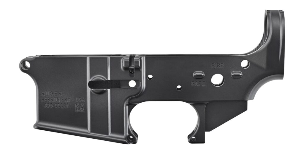 Ruger AR-15 Stripped Lower Receiver Black